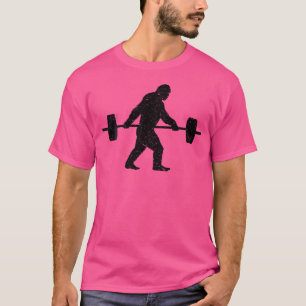 T-shirt Drôle Vintage déprimé Bigfoot Peseur Bod