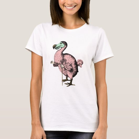 T-shirt Drôle Vintage Dodo Bird (Devant)