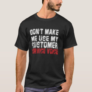 T-shirt Drôle Vintage Ne Me Faites Pas Utiliser Mon Servic