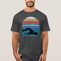 Drôle Vintage Rétro Nage Nageur Natation 80 Cadeau