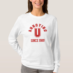 T-shirt Drôle, Vous, Mesdames Sweatshirt, Rouge