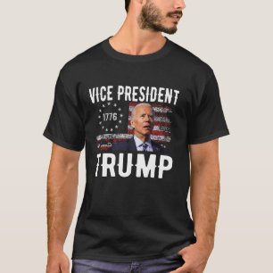 T-shirt Drôle VP Trump Funny Biden Election VP Trump 2024