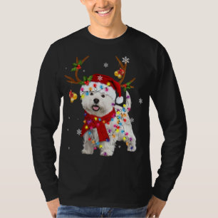 T-shirt Drôle Westin Noël Reindeer Feux de Noël P