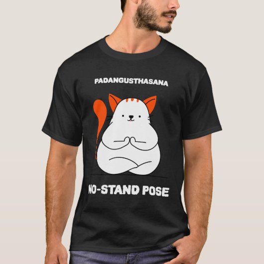 T-shirt Drôle Yoga (Devant)