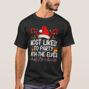 T-shirt Drôles de Correspondance de Noël Les Plus Suscepti