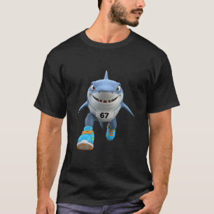 T-shirt Drôles d'enfants 67 Mème Tralalero Tralala Coureur