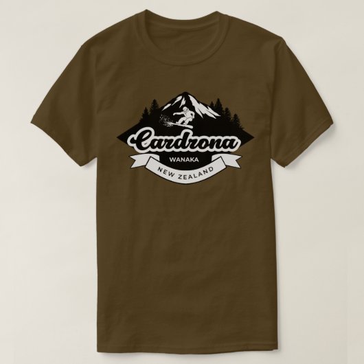 T-shirt drona Wanaka Nouvelle-Zélande 1 (Design devant)