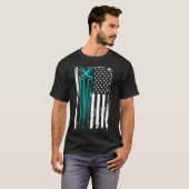 T-shirt Drone Drapeau Us (Devant entier)