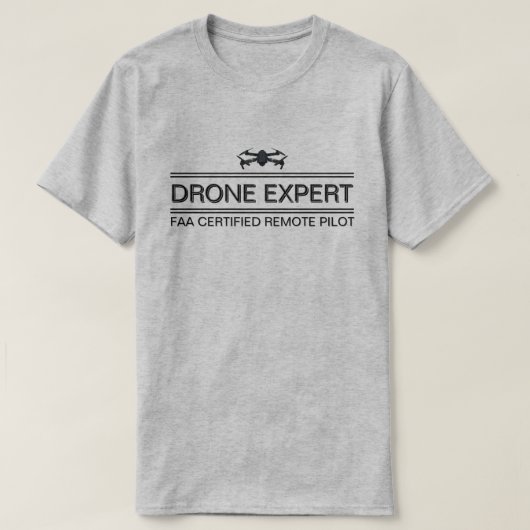 T-Shirt Drone Expert™ (Design devant)