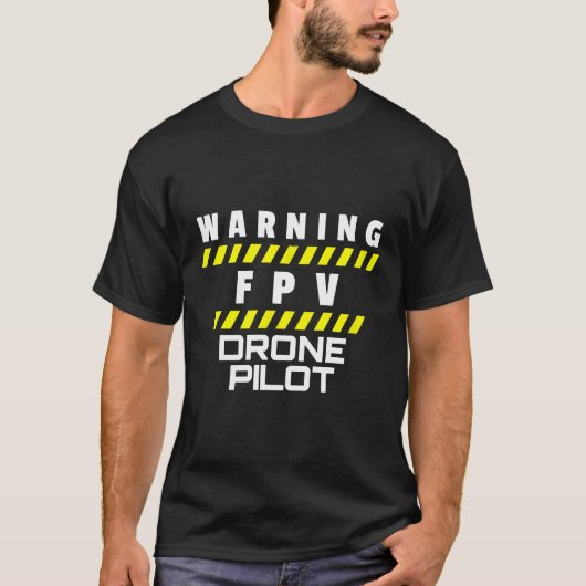 T-shirt Drone Flying Quadrocopter Remote Control Fpv Racin (Devant)