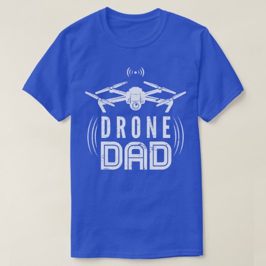 T-shirt Drone Papa Drones (Design devant)