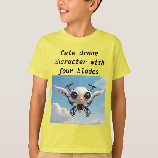 T-shirt Drone Skyward : Vol adorable (Devant)