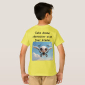 T-shirt Drone Skyward : Vol adorable (Dos entier)
