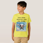 T-shirt Drone Skyward : Vol adorable (Devant entier)