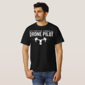T-shirt Drone UAV UAS FAA Quadcopter Pilot Part 107 (Devant entier)