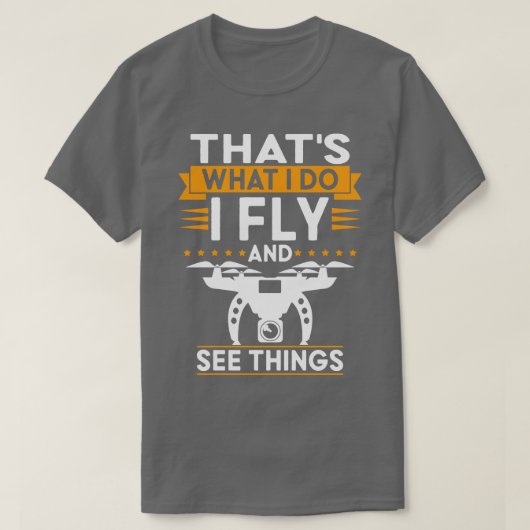 T-shirt Drones Pilote Drone Lovers Rc Quadcopters (Design devant)