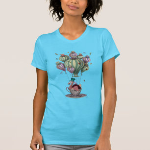 T-shirt Dronte dans la tasse de thé avec des libellules