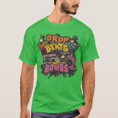 T-shirt Drop beats not bombs Beats Over Bombs Peace love g (Devant)