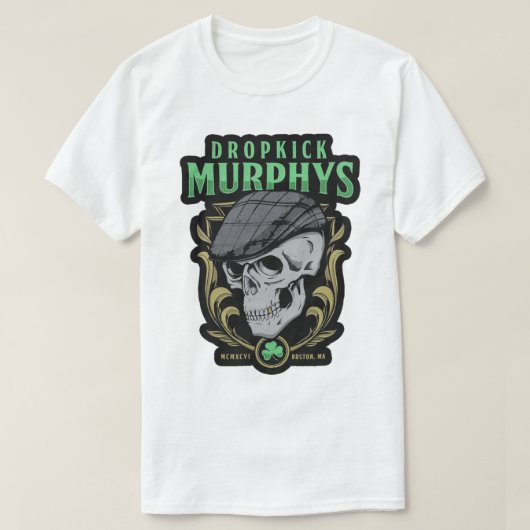 T-shirt dropkickmurphys, maskese murphys, musique murphys (Design devant)