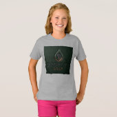 T-shirt Droplyt Golf Heritage Vert (Devant entier)