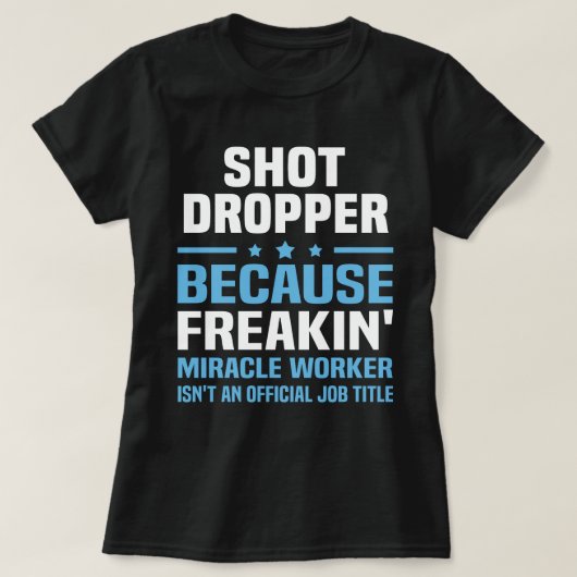 T-shirt Dropper de tir (Design devant)