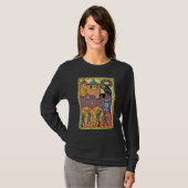T-shirt Dropping Rocks, Manesse de Codex du XIVe siècle (Devant entier)