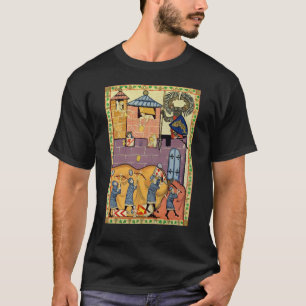 T-shirt Dropping Rocks, Manesse de Codex du XIVe siècle