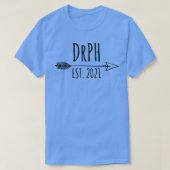 T-shirt DrPH Est 2021 Docteur en santé publique 2021 Diplô (Design devant)