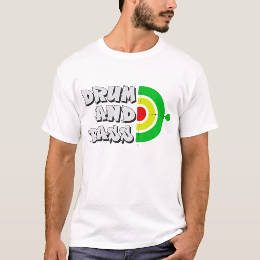 T-shirt Drum And Bass (Devant)