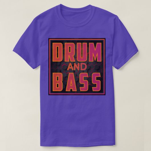 T-shirt DRUM et BASS (Design devant)