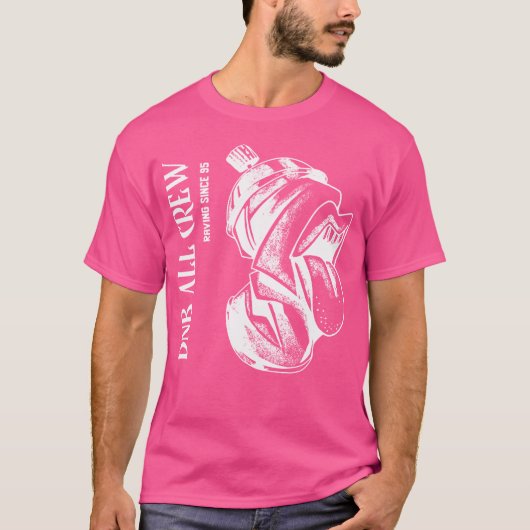 T-shirt Drum Et Basse Dnb Musique Liquide Dubstep (Devant)