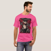 T-shirt Drum Et Basse Dnb Neurofunk Dj Space Drum Électriq (Devant entier)