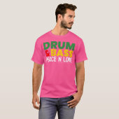 T-shirt Drum Et Basse Dubstep Dnb (Devant entier)