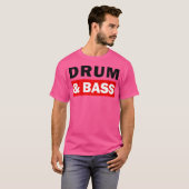 T-shirt Drum Et Basse Musique Dj Dnb (Devant entier)