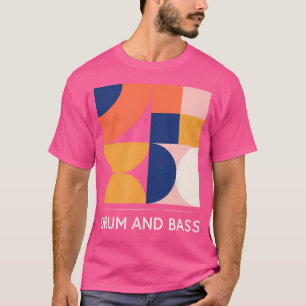 T-shirt Drum Et Basse - Techno Music Retro Design - Raver
