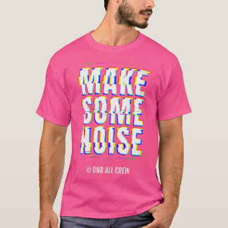 T-shirt Drum Femme Et Musique De Basse Jungle Liquide Fair