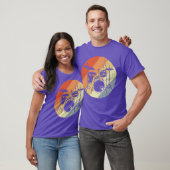 T-shirt Drum Kit Retro friend (Unisexe)