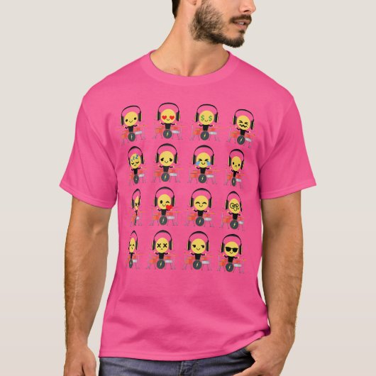 T-shirt Drum Shirt Drummer Tee (Devant)