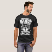 T-shirt Drumage Percussion Percussion Percussion Chrétienn (Devant entier)