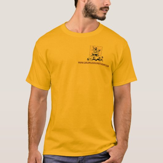 T-shirt drumlessonstoday (Devant)