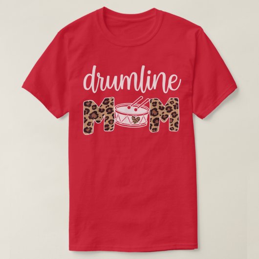 T-shirt Drumline Maman Fier Drumline Mama (Design devant)