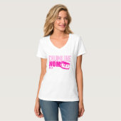 T-shirt Drumline Maman Rose avec la date (Devant entier)