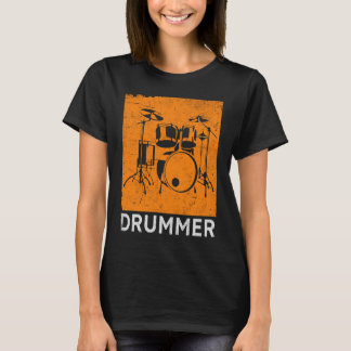 T-shirt Drummer Avertissement chimique en état de détresse