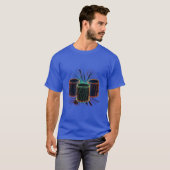 T-shirt Drummer Drum Set Drumset Drumming Drums Player vin (Devant entier)