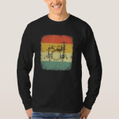 T-shirt Drummer evolution, Drumset, design for musicians_2 (Devant)