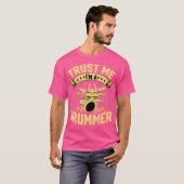 T-shirt Drummer - Faites-moi confiance Je Suis Un Drummer  (Devant entier)