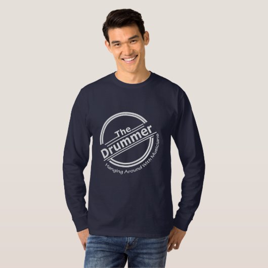 T-shirt Drummer Funny Musicien Dit Musique Graphique (Devant entier)
