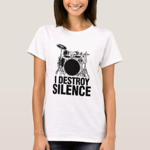 T-shirt Drummer Kit tambour  Idée de cadeau d'instruments