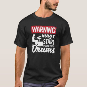 T-shirt Drummer Musicien Drum Lover Premium
