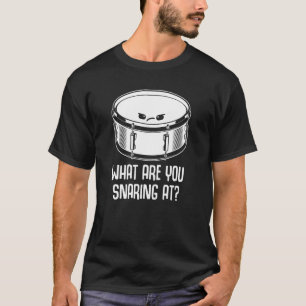 T-shirt Drummer Snare Hommes Femmes Enfants